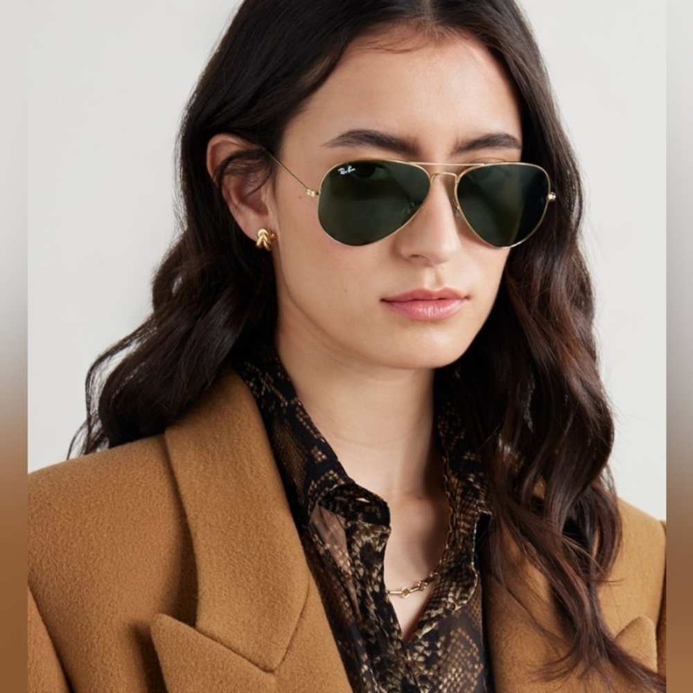 Ray Ban Aviator Green RB3025 G15 New - Picture 11 of 11